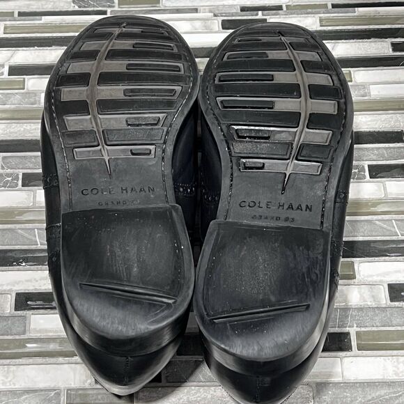 Cole Haan Grand OS C23793 Jefferson Leather Black‎ Wingtip Shoes Mens Size 13 M main image 11